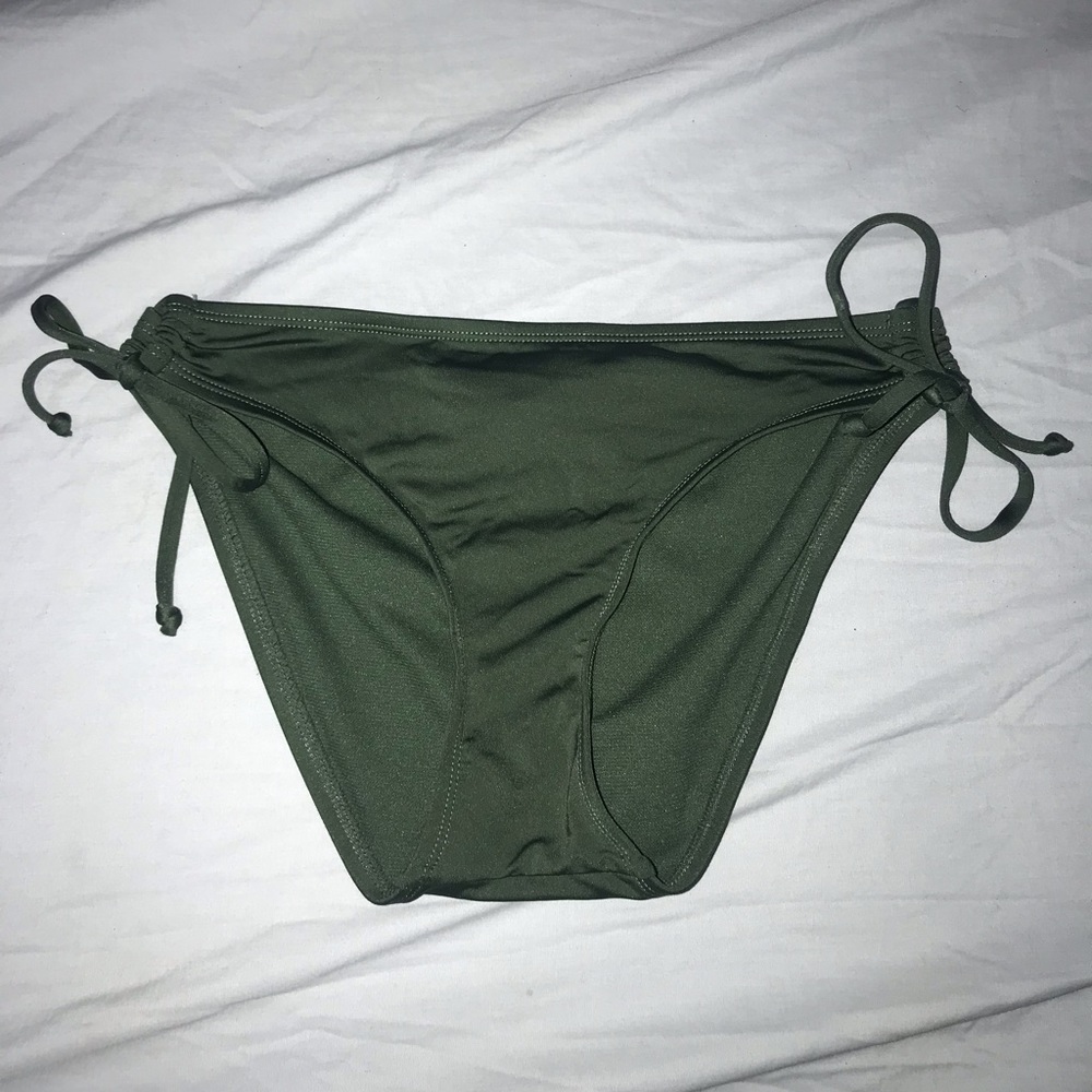 Size small green bikini bottom